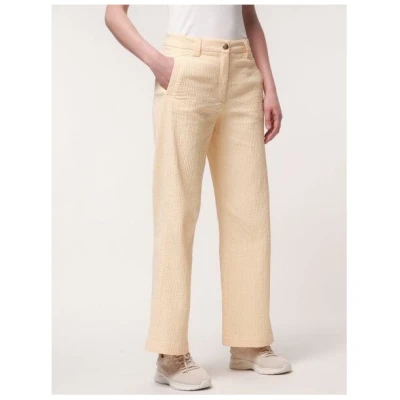 LANIUS Marlenehose mit Struktur aus Bio-Baumwolle