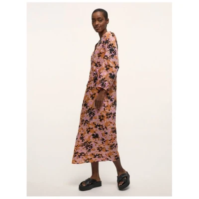 LANIUS Maxikleid Print Powerful Bloom aus TENCEL