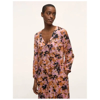 LANIUS Maxikleid Print Powerful Bloom aus TENCEL
