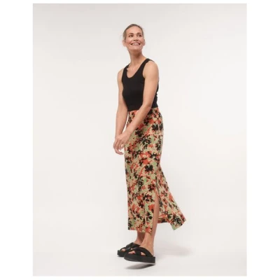 LANIUS Maxirock mit Schlitz aus TENCEL
