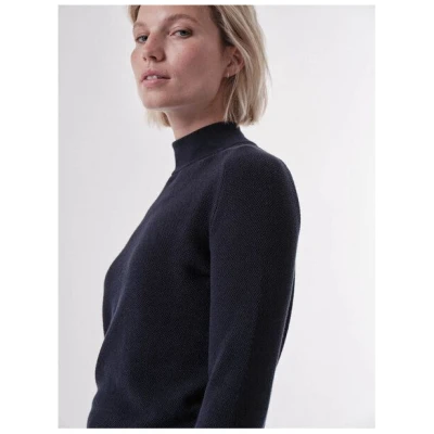 LANIUS Rollkragenpullover aus Bio-Baumwolle