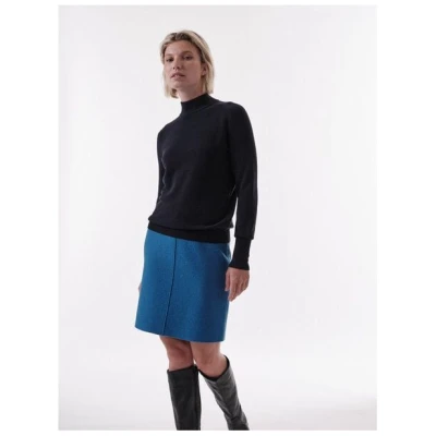 LANIUS Rollkragenpullover aus Bio-Baumwolle