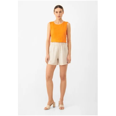 Leinen Shorts Modell: Cleo