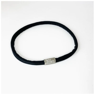 Liebe Deinen Planeten BIO Haarband aus organic cotton Single Jersey in vielen Farben