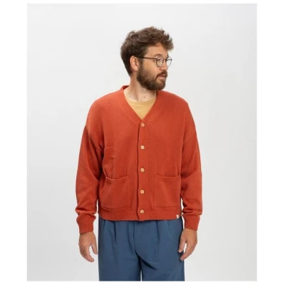 Matona Legere Strickjacke aus Baumwolle für Männer / Relaxed Cardigan
