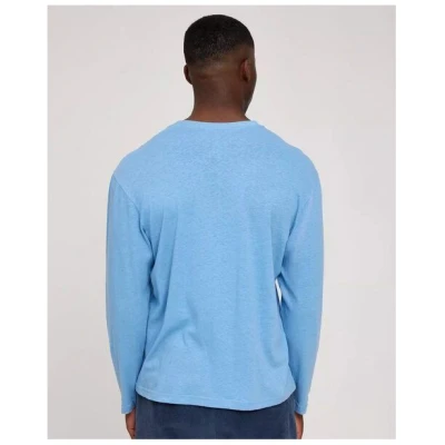 Mazine Longsleeve für Männer - aus Biobaumwolle und Leinen