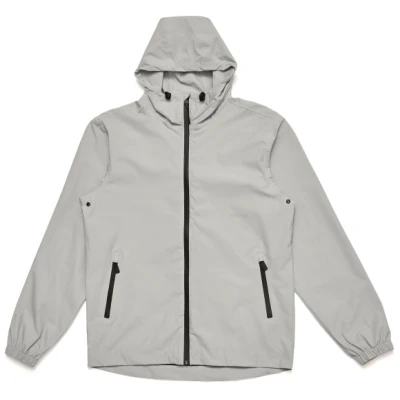 Mazine - Technical Rain Jacket Recycled Fabric - Regenjacke Gr S grau