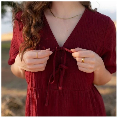 NORDLICHT Kleid Silva aus Bio-Baumwolle