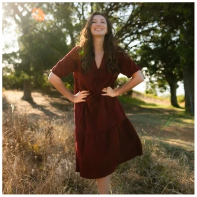 NORDLICHT Kleid Silva aus Bio-Baumwolle