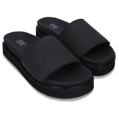 Nae Vegan Shoes NAE | Okina Schwarze Vegane Sandalen - Mutig und nachhaltig