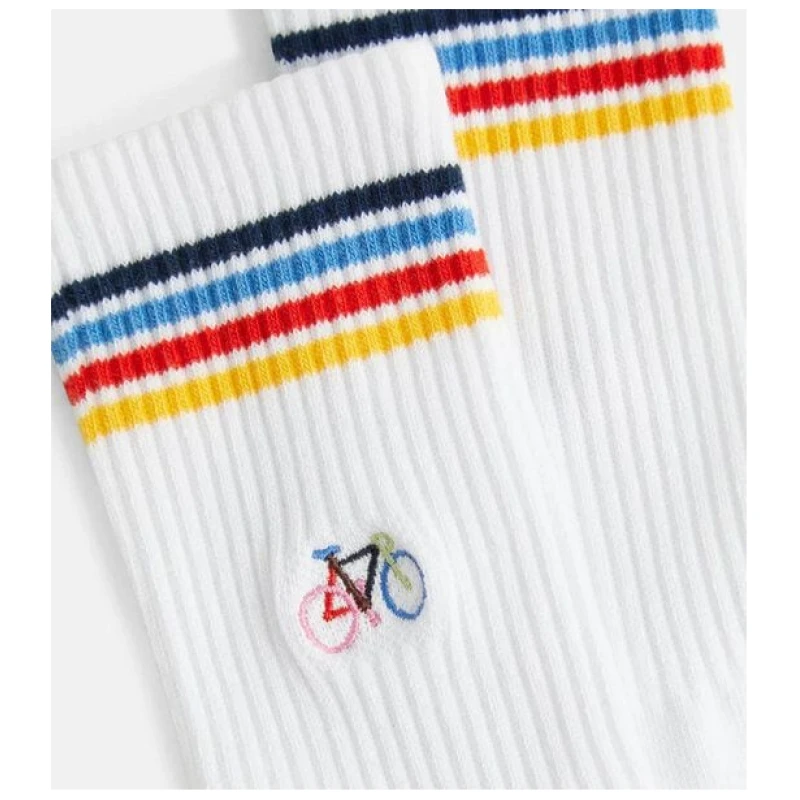 Natural Vibes Fahrrad Tennissocken aus Biobaumwoll-Mix