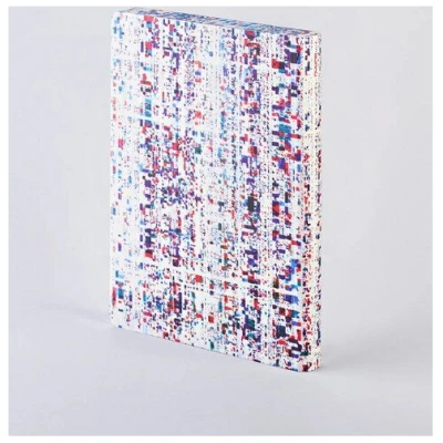 Nuuna Matrix Composition - Premium Notizbuch aus Jeans-Label-Material