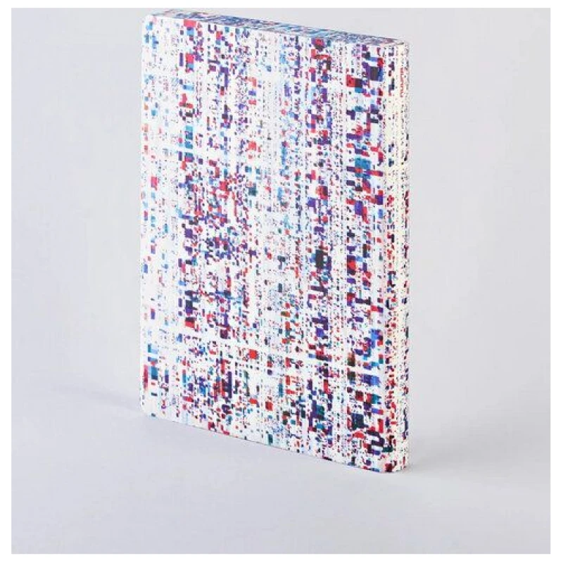 Nuuna Matrix Composition - Premium Notizbuch aus Jeans-Label-Material