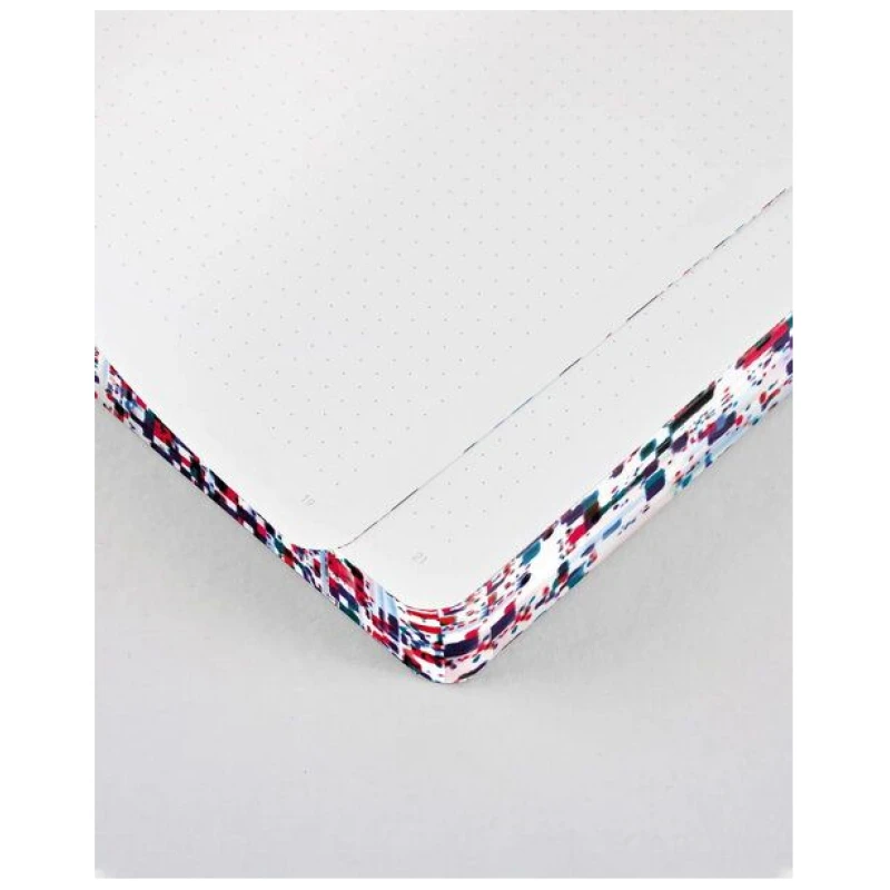 Nuuna Matrix Composition - Premium Notizbuch aus Jeans-Label-Material