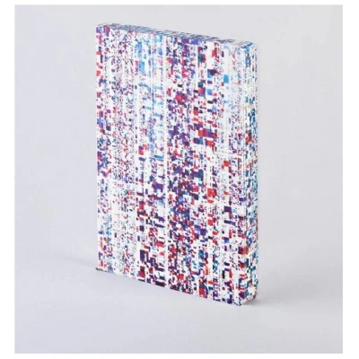 Nuuna Matrix Composition - Premium Notizbuch aus Jeans-Label-Material