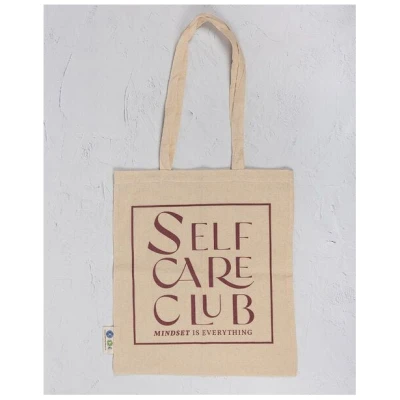 Oh Shanti Jutebeutel ,,Selfcare Club'' - aus 100% Biobaumwolle