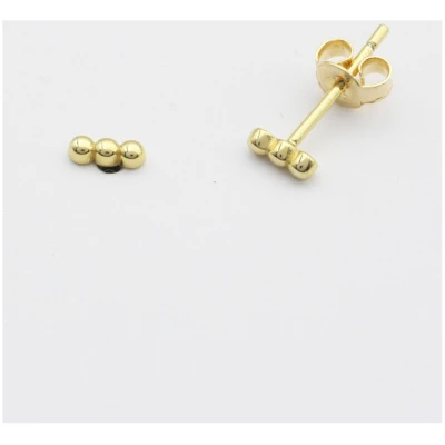 Ohrstecker Tiny Pearls Gold