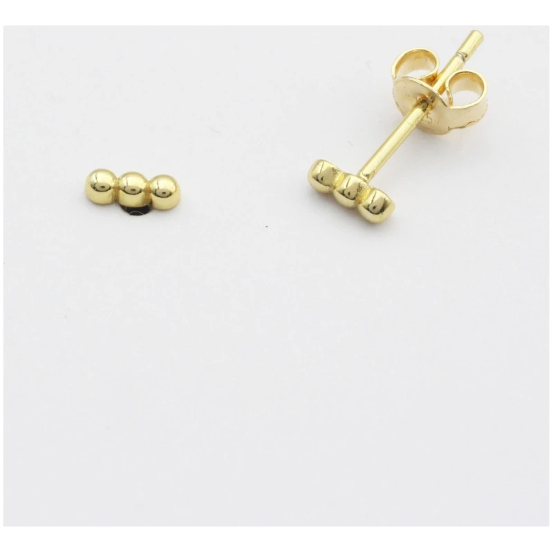 Ohrstecker Tiny Pearls Gold