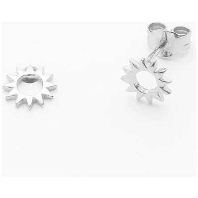 Ohrstecker Tiny Sun Silber