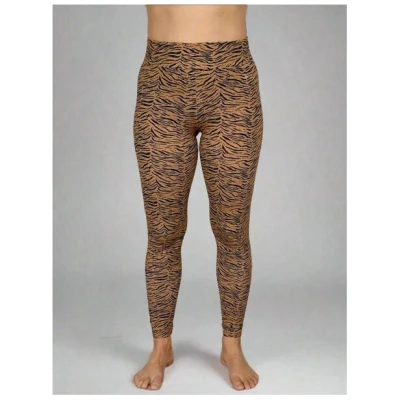 Orbasics Adult All Day Leggings I Tiger Print