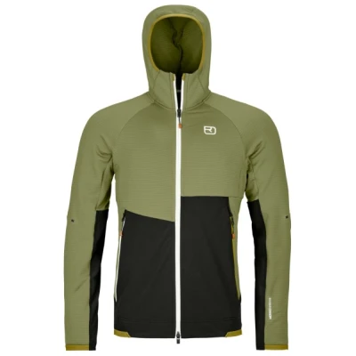 Ortovox - Fleece Rib Hoody - Fleecejacke Gr S oliv