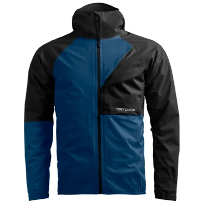 Ortovox - Piz Selva 2.5L Jacket - Regenjacke Gr S blau