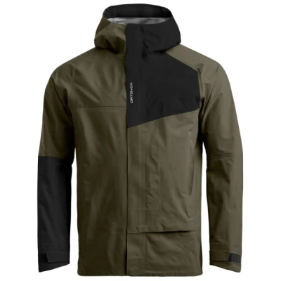 Ortovox - Seceda 3L Jacket - Hardshelljacke Gr S oliv