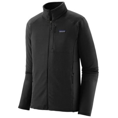 Patagonia - R1 Jacket - Fleecejacke Gr L schwarz