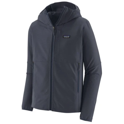 Patagonia - R1 Techface Hoody - Softshelljacke Gr XS blau
