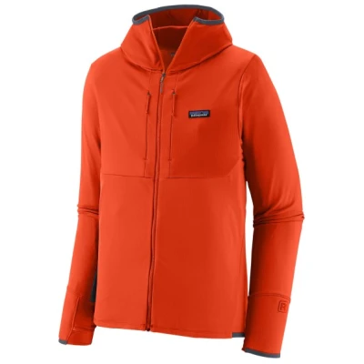 Patagonia - R1 Thermal Full-Zip Hoody - Fleecejacke Gr XS rot