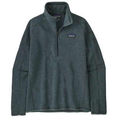 Patagonia - Women's Better Sweater 1/4 Zip - Fleecepullover Gr XL blau