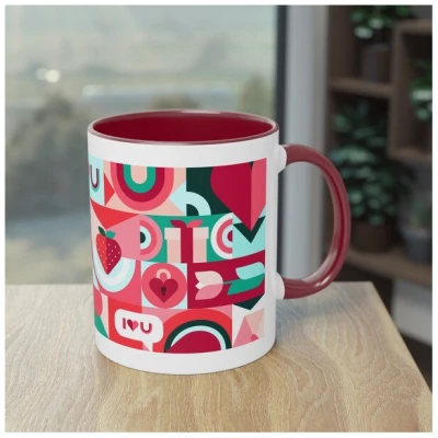 PepMelon Beere Liebe Tee & Kaffee Becher, 11oz, 330 ml