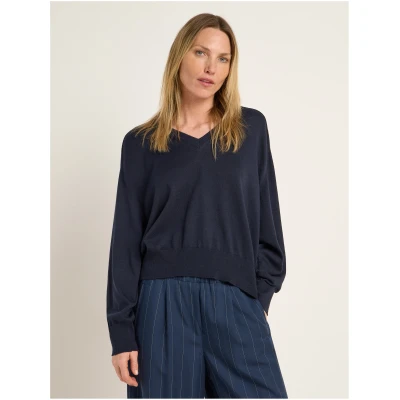 Pullover mit V-Ausschnitt (GOTS)