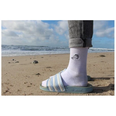 Purewater Bio Tennissocken, Motiv Kiter, bestickt