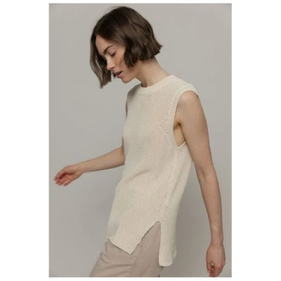 Rifò - Circular Fashion Made in Italy Adelaide, Stricktop aus recycelter Baumwolle