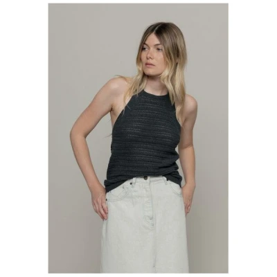 Rifò - Circular Fashion Made in Italy Nilla, Stricktop aus recycelter Baumwolle