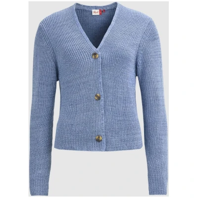 Rippstrick Strickjacke