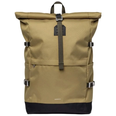 Sandqvist - Icon Rolltop Backpack 26 - Daypack Gr 26 l beige