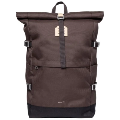 Sandqvist - Icon Rolltop Backpack 26 - Daypack Gr 26 l braun