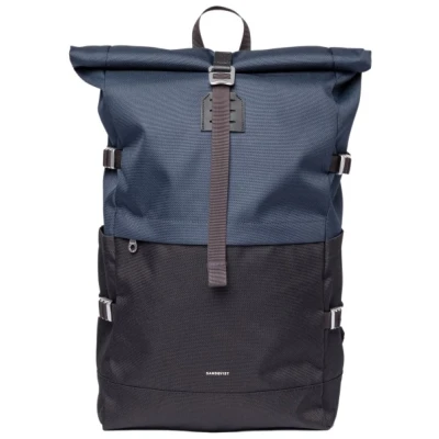 Sandqvist - Icon Rolltop Backpack 26 - Daypack Gr 26 l grau/blau
