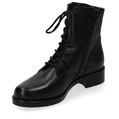 Schnürstiefelette, onyx 36