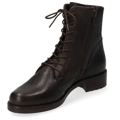 Schnürstiefelette, schokolade 38