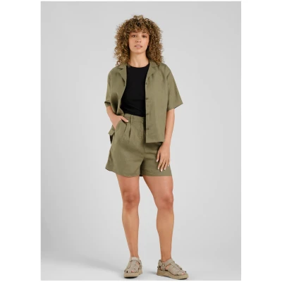 Shorts Djupvik Linen Grün