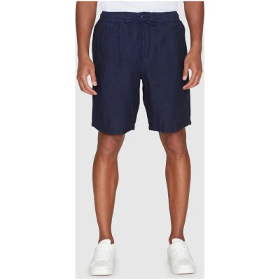Shorts Fig Loose Leinen