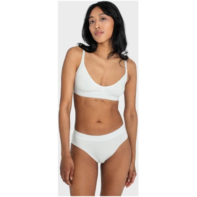 Smooth Seam Bralette mit removable Cups ecru