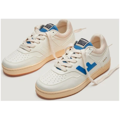 Sneaker Retro 90s Pearl Indaco Caramel