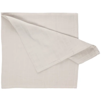 Spucktücher Bio-Baumwolle 3er Set "Anthrazit" Maße 75 x 75 cm