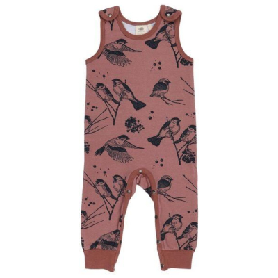 Strampler Bio Baumwolle Rosa Walkiddy - Nachhaltig, GOTS-zertifiziert, umweltfreundlich, allergikerfreundlich, elastisch, armlos für Babys.