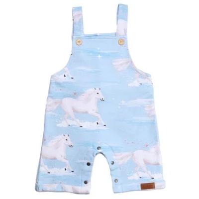 Strampler Walkiddy Blau Bio-Baumwolle - Armlos, Nachhaltig, GOTS-zertifiziert für umweltbewusste Eltern und komfortables Babyerlebnis.