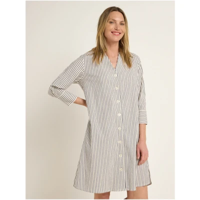 Streifen Hemdblusenkleid (OCS)